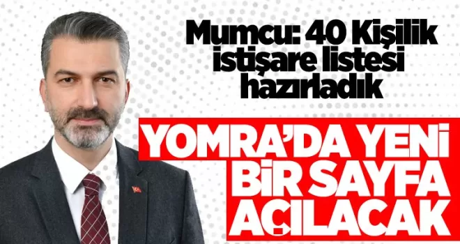 Yomra’da yeni bir sayfa açılacak  