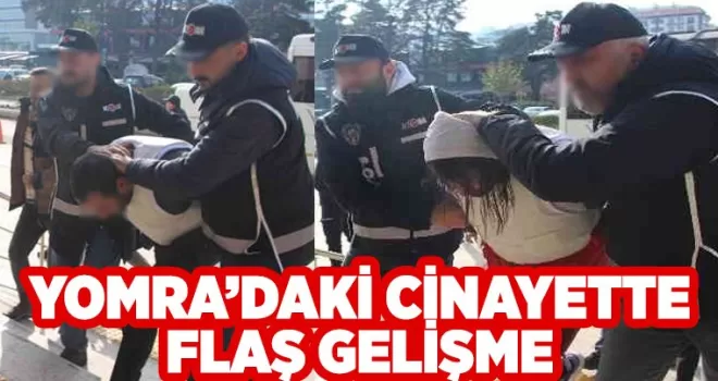 Yomra'daki cinayette flaş gelişme!