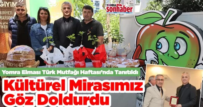 Yomra Elması Türk Mutfağı Haftası’nda Tanıtıldı: