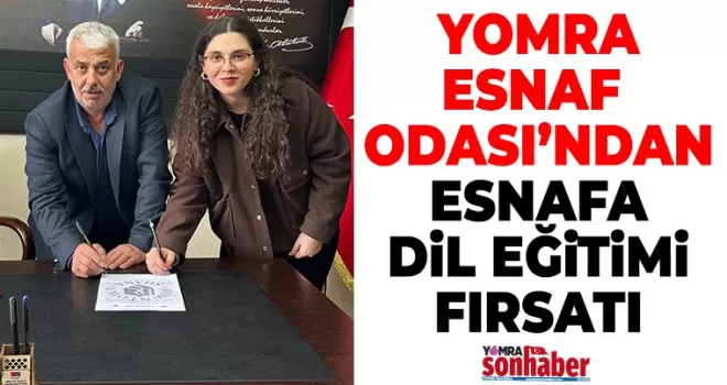 Yomra Esnaf Odası’ndan  Esnafa Dil Eğitimi Fırsatı