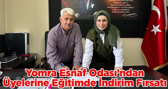 Yomra Esnaf Odası’ndan Üyelerine Eğitimde İndirim Fırsatı