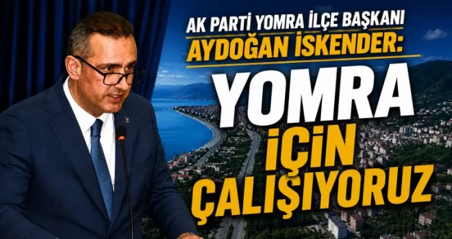 YOMRA İÇİN ÇALIŞIYORUZ