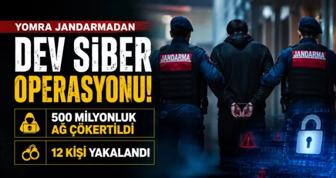 Yomra Jandarmadan Dev Siber Operasyonu! 
