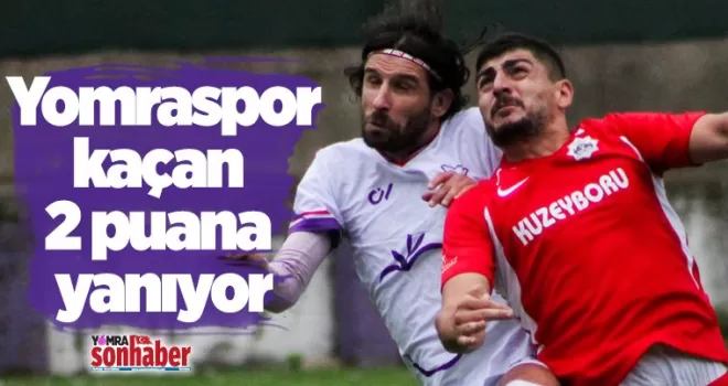 Yomra, kaçan  2 puana yanıyor