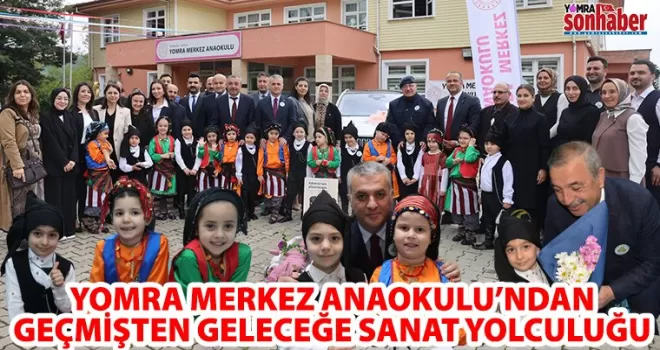 Yomra Merkez Anaokulu’ndan Geçmişten Geleceğe Sanat Yolculuğu