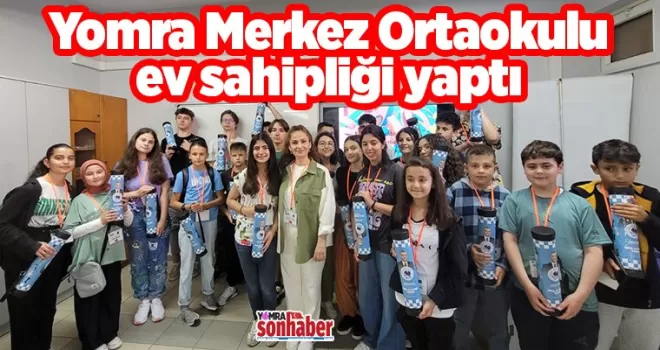 Yomra Merkez Ortaokulu ev sahipliği yaptı