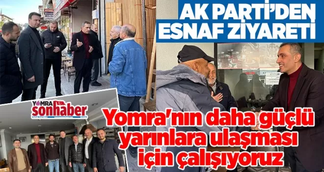 Yomra’nın daha güçlü yarınlara ulaşması için çalışıyoruz