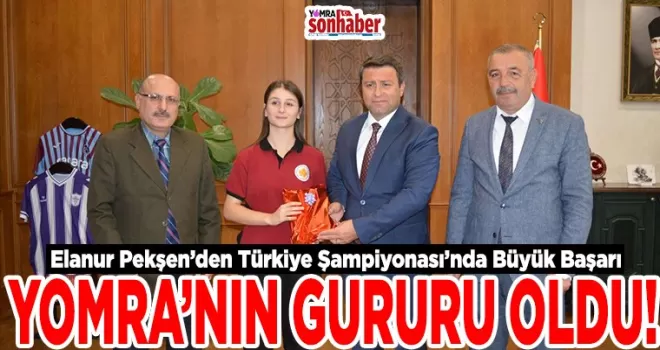 Yomra’nın gururu oldu