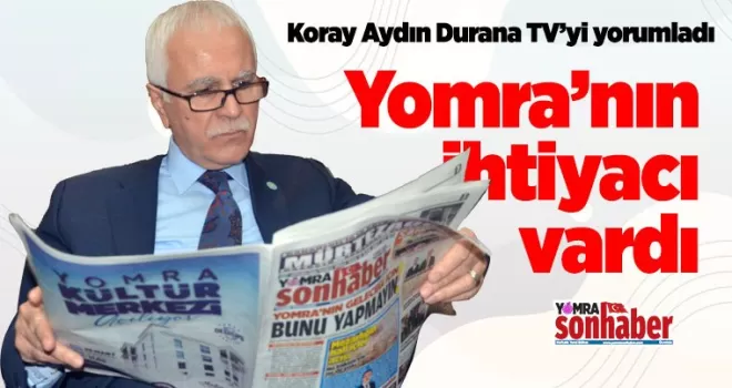 Yomra'nın ihtiyacı vardı...