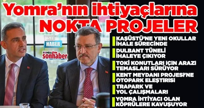Yomra’nın ihtiyaçlarına Nokta Projeler