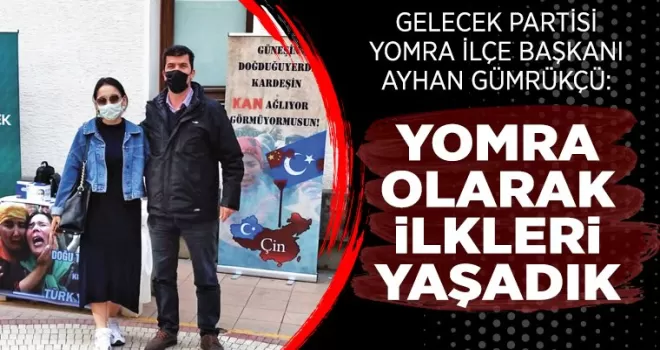 Yomra olarak ilkleri yaşadık