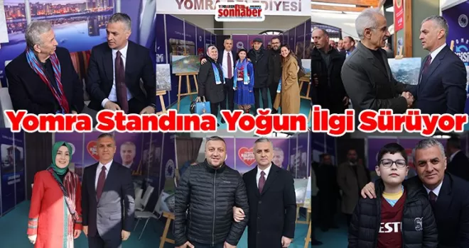 Yomra Standına Yoğun İlgi Sürüyor