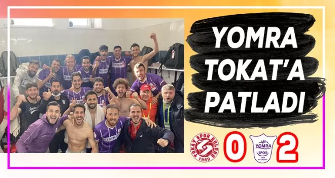 Yomra Tokat’a patladı: 2-0
