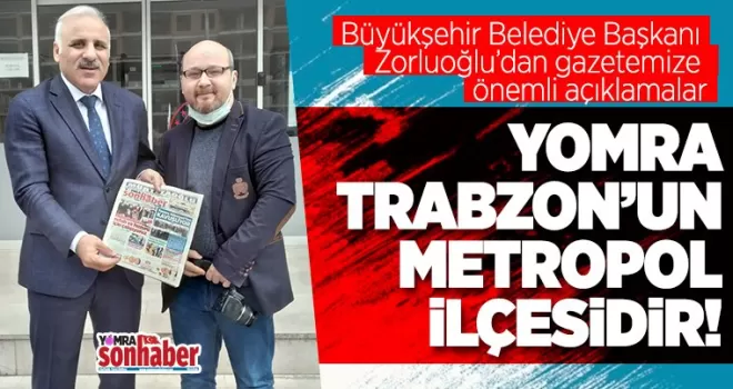 Yomra Trabzon'un metropol ilçesi...