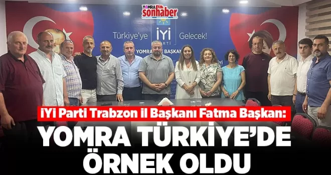 YOMRA TÜRKİYE’DE ÖRNEK OLDU