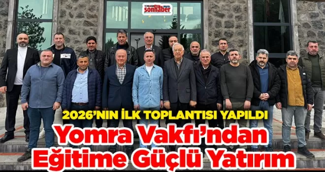 Yomra Vakfı’ndan Eğitime Güçlü Yatırım