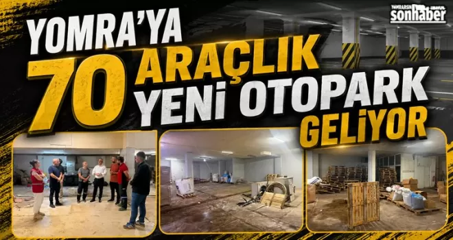 Yomra’ya 70 Araçlık Yeni Otopark Geliyor