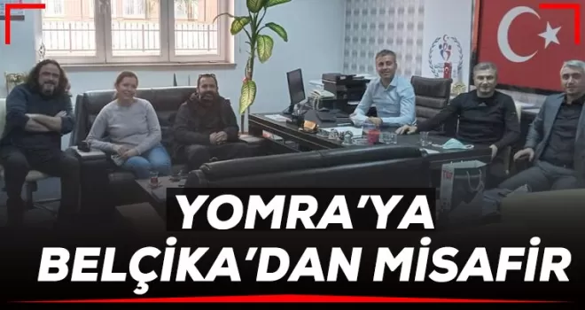 Yomra’ya Belçika’dan misafir