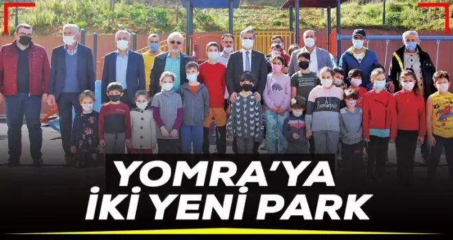 Yomra’ya iki yeni park