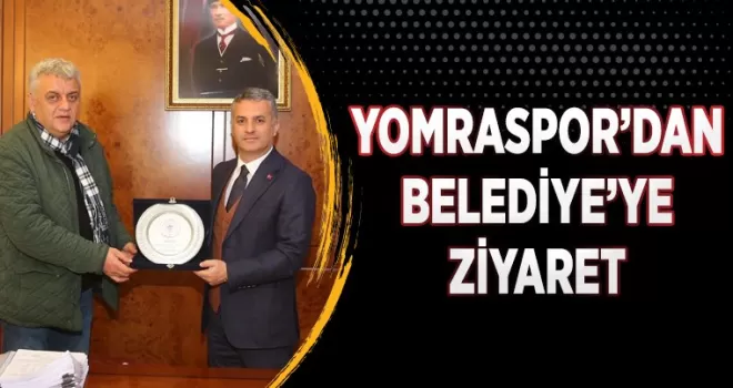 Yomraspor'dan Başkan Bıyık'a ziyaret