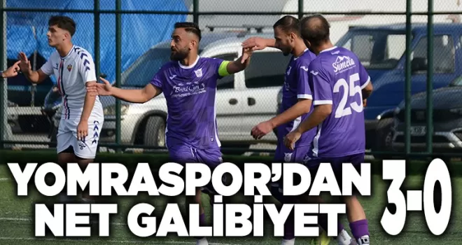 YOMRASPOR’DAN NET GALİBİYET