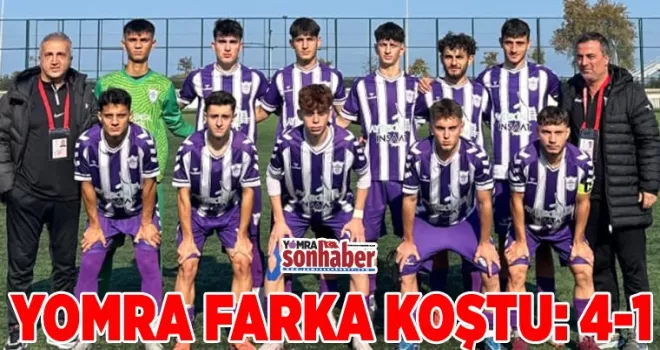 Yomraspor Farka Koştu: 4-1