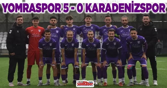 YOMRASPOR FARKLI KAZANDI