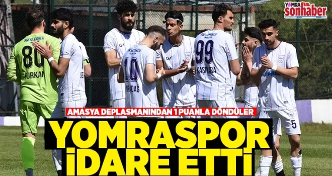 Yomraspor  idare etti 1-1
