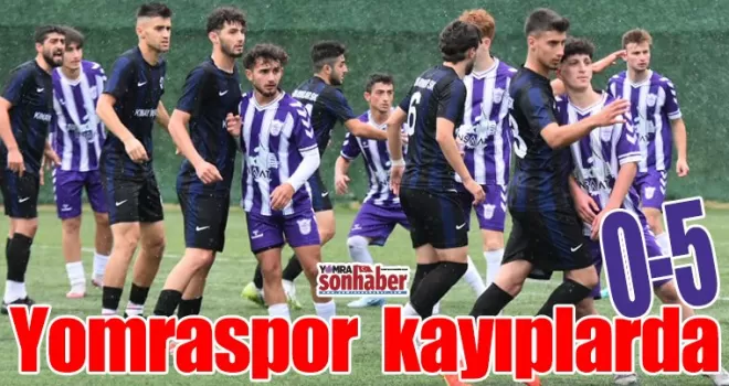 Yomraspor  kayıplarda