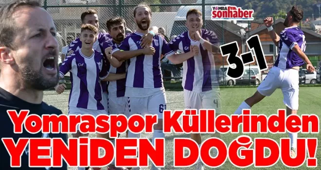  Yomraspor Küllerinden Yeniden Doğdu!