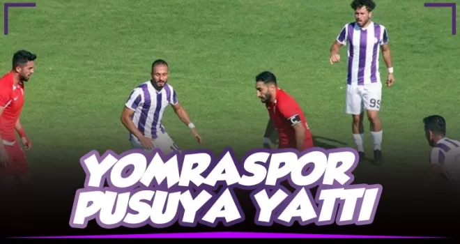 Yomraspor Pusuya Yattı!