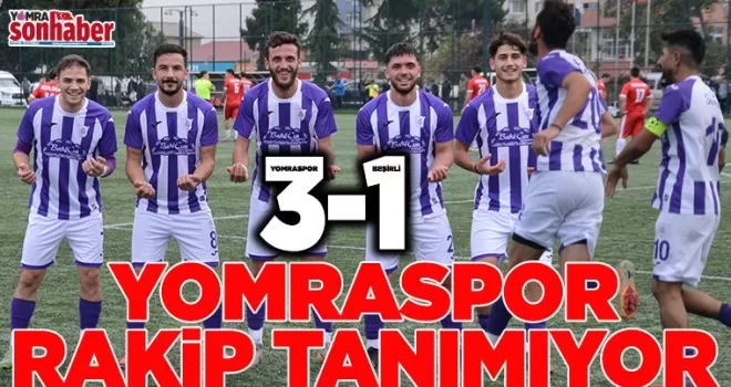 Yomraspor rakip tanımıyor