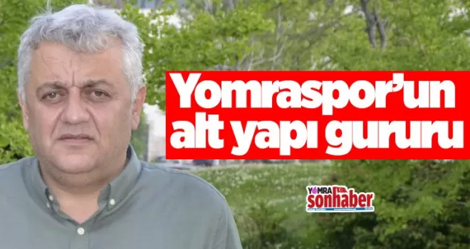 Yomraspor’un  alt yapı gururu