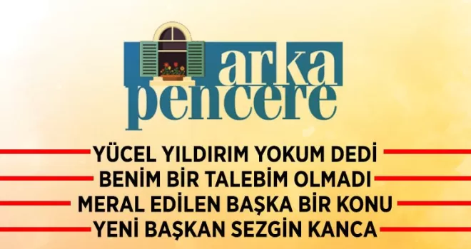 Yücel Yıldırım 'Yokum' dedi