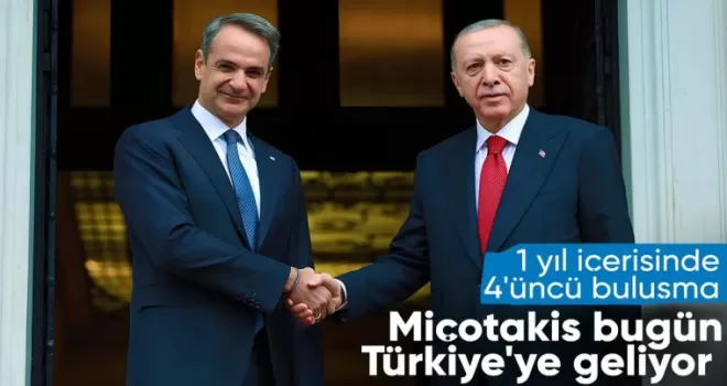 Yunanistan Başbakanı Kiryakos Miçotakis bugün Türkiye’ye geliyor