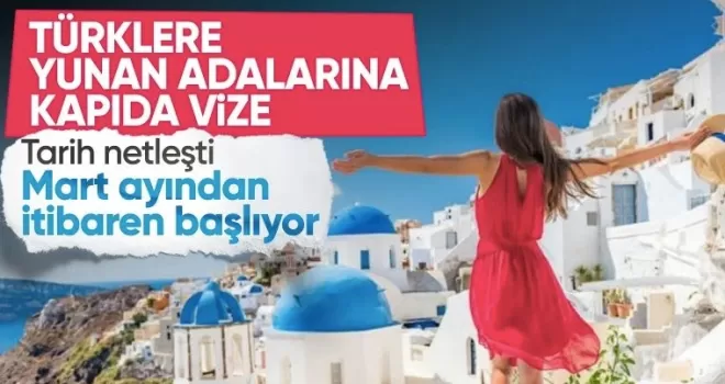 Yunanistan’dan Türk vatandaşlarına 7 günlük turist vizesi!