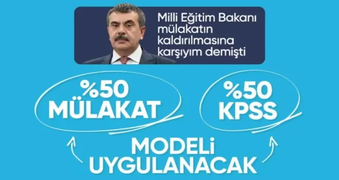 Yusuf Tekin açıkladı: Atama yönetmeliği değişiyor