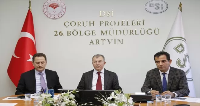 Yusufeli Barajı'nda su seviyesi 58,6 metre oldu