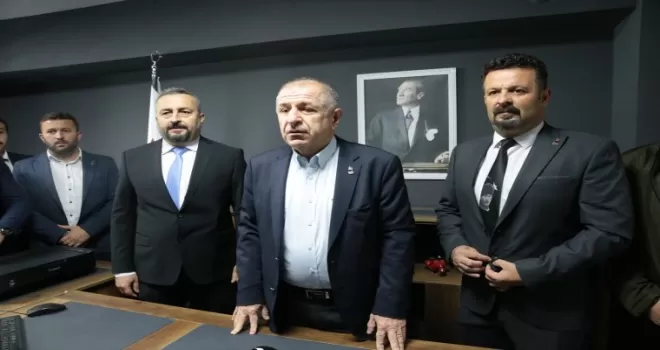 Zafer Partisi Genel Başkanı Özdağ, Bolu'da temaslarda bulundu