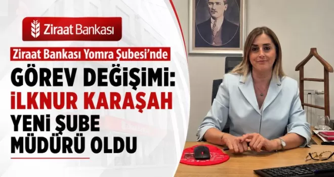 Ziraat Bankası Yomra Şubesi’nde Görev Değişimi:
