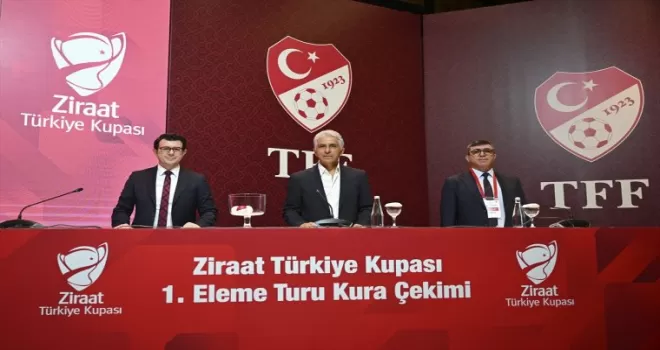 Ziraat Türkiye Kupası’nda 1. eleme turu kuraları çekildi