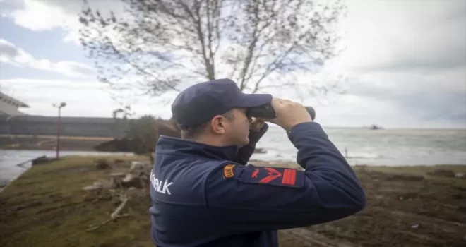 Zonguldak’ta batan geminin kayıp 7 personelini arama çalışmaları sürüyor