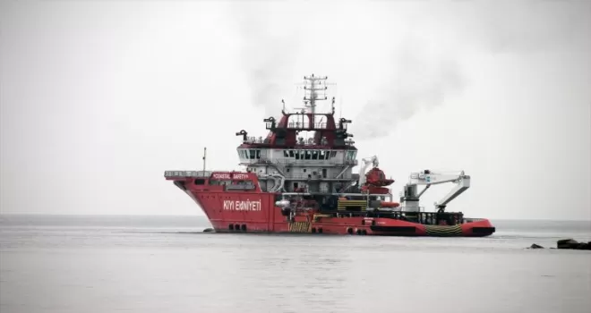 Zonguldak’ta batan geminin kayıp 7 personelini arama çalışmaları sürüyor