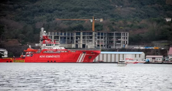 Zonguldak’ta batan geminin kayıp 7 personelini arama çalışmaları sürüyor