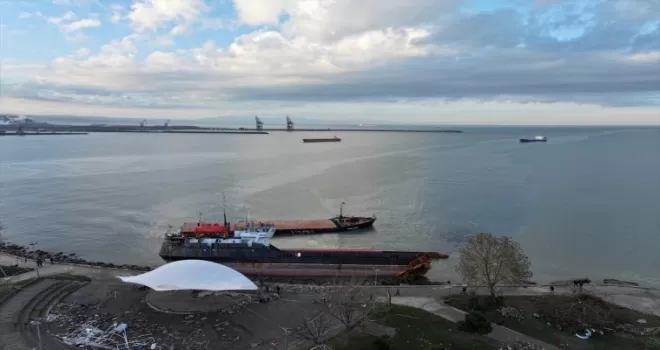 Zonguldak’ta batan geminin personelini arama kurtarma çalışmaları sürüyor