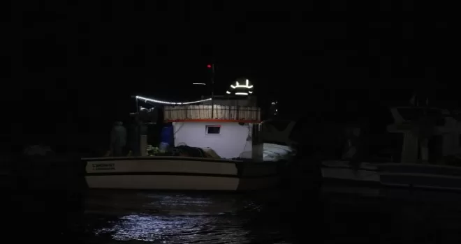 Zonguldak'ta kayıp balıkçıyı arama çalışması sürüyor