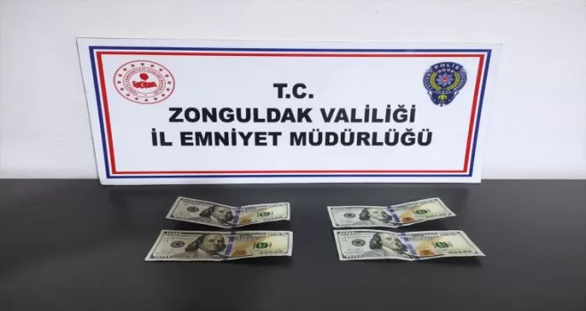 Zonguldak'ta sahte dolarla yakalanan 3 şüpheli gözaltına alındı