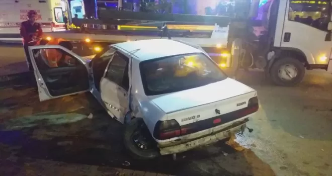 Zonguldak'ta trafik kazasında 3 kişi yaralandı