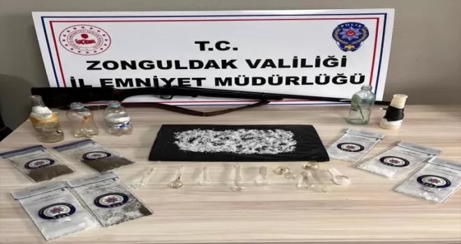Zonguldak'ta uyuşturucu operasyonunda 2 şüpheli tutuklandı
