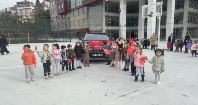 Zonguldak’ta Yerli Malı Haftası’nda öğrencilere Togg tanıtıldı